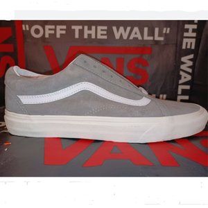 VANS Old Skool Pig Suede Drizzle/Snow White Men's 4/Women's 5.5 VN0A4BV518P